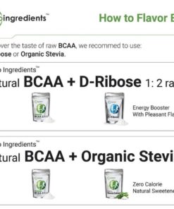 Micro Ingredients Plant-Based Pure Bcaa 2:1:1 Powder (Instantized) Support Mu.. 10 182281450836 3