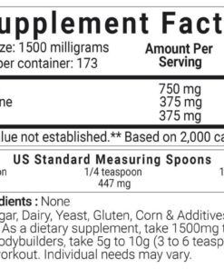 Micro Ingredients Plant-Based Pure Bcaa 2:1:1 Powder (Instantized) Support Mu.. 13 182281450836 6