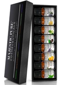 Aromatherapy Essential Oils Set Of Top 8 From Majestic Pure Therapeutic Grade.. 8 182281454134 3