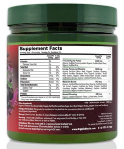 Alternative view of Usda Certified Organic Pre-Workout Supplement - Natural Pre Workout & Organic..