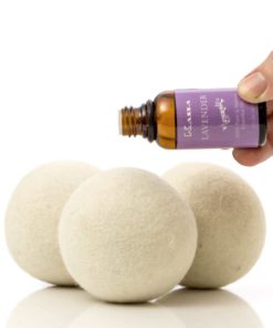 6 Xl Wool Dryer Balls By Kassa With 100% Pure Essential Lavender Oil (30 Ml) .. - $24.95