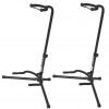 On Stage Xcg4 Black Tripod Guitar Stand 2 Pack Two-Pack