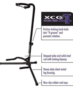 Alternative view of On Stage Xcg4 Black Tripod Guitar Stand 2 Pack Two-Pack