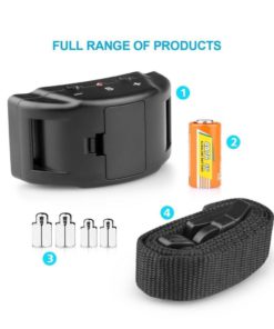 Alternative view of Slicemall Harmless No Bark Collar Shock Anti Bark Control Training Collars Be..