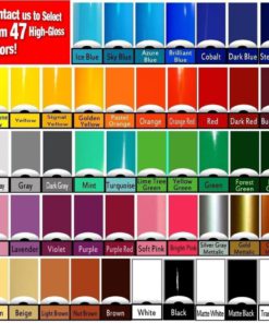 Alternative view of Oracal 651 Glossy Adhesive Vinyl Multi-Roll Choose From 47 Colors 12" X 5Ft I..
