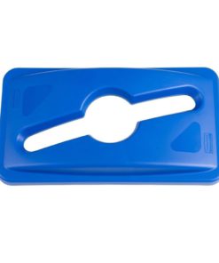 Alternative view of Rubbermaid Commercial 1788372 Slim Jim Recycling Container Single-Stream Recy..