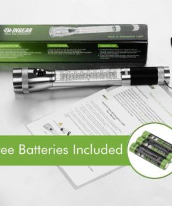 Ingear 3-In-1 Car Safety Flashlight - Magnetic/Cordless/Portable Work Light -.. 11 182281460090 5