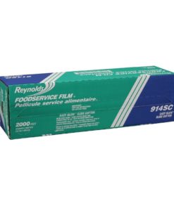 Reynolds 914Sc 2000' Length X 18" Width Pvc Foodservice Wrap Film With Slide ..