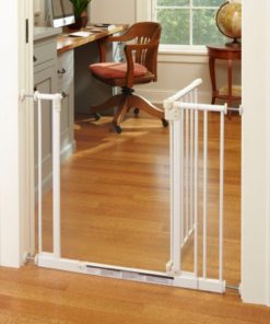 North States Supergate Easy Close Metal Gate White 9 182282655206 2