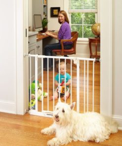 North States Supergate Easy Close Metal Gate White 10 182282655206 3