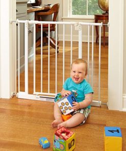 North States Supergate Easy Close Metal Gate White 11 182282655206 4