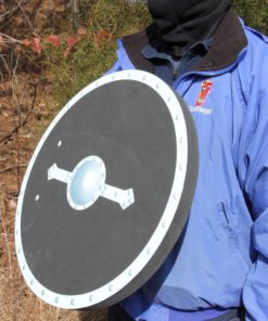 Alternative view of Medieval Rebel Warrior Foam Costume Pretend Play Toy Shield