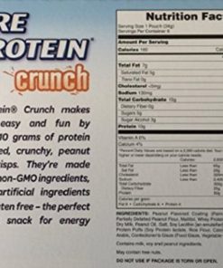Alternative view of Pure Protein Crunch Peanut Butter 1.2 Ounce 6 Count