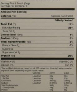 Pure Protein Crunch Peanut Butter 1.2 Ounce 6 Count 8 182282663047 3