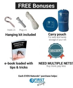 Alternative view of Now 45% Off | The Best Mosquito Net For Single Bed Canopy By #1 Even Naturals..