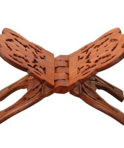 Quran Holder Book Stand Rihal Rehal Wooden Carved Eid