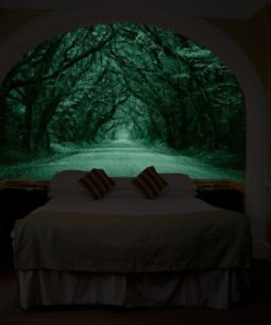 Alternative view of Startonight Mural Wall Art Photo Decor Trees Tunnel Medium 4-Feet 2-Inch By 6..