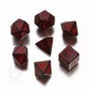 Elvish Dice Set Black/Red 3 182287558968 0
