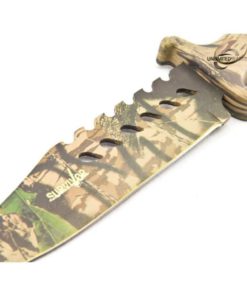 Unlimited Wares Hk-1037S Camo Outdoor Fixed Blade Knife 10.5-Inch Overall 7 182287559001 2