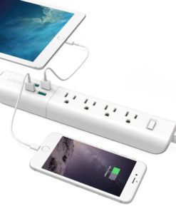 Aukey Surge Protector 4-Port 20W/4A Usb Charger With 4 Outlets Power Strip Fo.. 9 182287560370 2