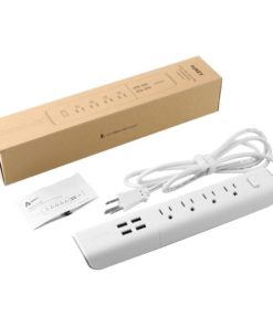 Aukey Surge Protector 4-Port 20W/4A Usb Charger With 4 Outlets Power Strip Fo.. 13 182287560370 6