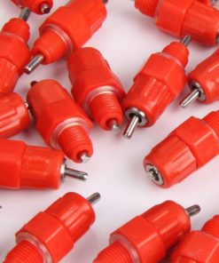 Outop 10 Pcs Water Cups Nipple Chicken Drinkers Waterer 360 Angle Poultry Sup.. 13 182287566781 6