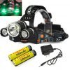 Topwell Green Color Shooting Headlamps Light Tactical 5000Lm 3 X Cree Xm-L T6.. 3 182287567567 0