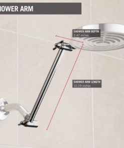 Delta Faucet Ua902-Pk Universal Showering Components 10 -Inch Adjustable Show.. 6 182287567623 2