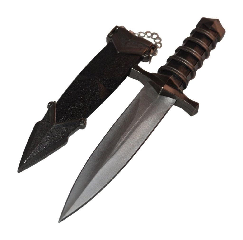 Rogue River Tactical 11" Double Edged Medieval Knight Deadly Dark ...
