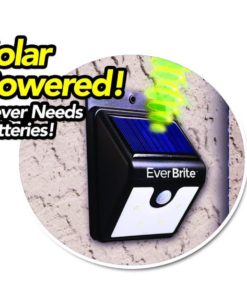 Ever Brite Brite-Mc12/4 Ever Brite Motion Activated Led Solar Light Black 10 182289709531 4