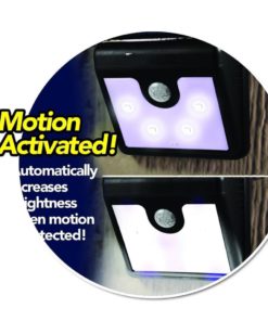 Ever Brite Brite-Mc12/4 Ever Brite Motion Activated Led Solar Light Black 11 182289709531 5