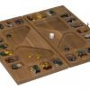 Square Root Games 0021 Four-Player Mancala In Natural Finish Solid Hardwood 3 182290599626 0