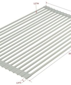 Lifeqvc Over The Sink Dish Drying Rack Foldable Small Mat Roll-Up Silicone Co.. 10 182290605715 1