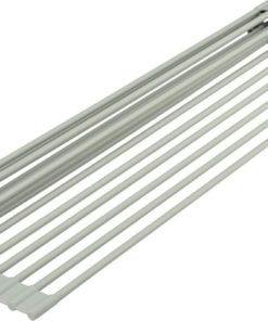 Lifeqvc Over The Sink Dish Drying Rack Foldable Small Mat Roll-Up Silicone Co.. 13 182290605715 4