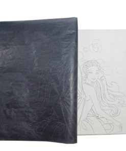 Graphite Transfer Tracing Carbon Paper - 50 Sheets - 9" X 13" - Myartscape (B.. 10 182290613514 3