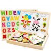 Joymoze Wooden Multifunctional Magnetic Jigsaw Puzzle Baby Toys Animal Easel .. 29 182290616856 0