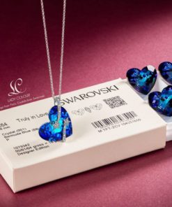 Ladycolour "Venus" Shooting Star & Hollow-Out Design Heart Sapphire Pendant N.. 11 182290618177 4