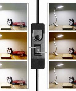 Viaeon Usb Clip-On Table Lamp Energy-Efficient Led Clamp2 Brightness Level 3 .. 9 182290618271 2