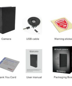 Conbrov Dv9 Hd Book Camera - Max 24 Month Long Time Pir Motion Activated Dete.. 13 182290618362 6