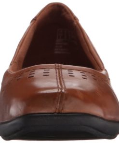 Alternative view of Clarks Women's Haydn Shipper Flat Tan Leather 5 B(M) Us