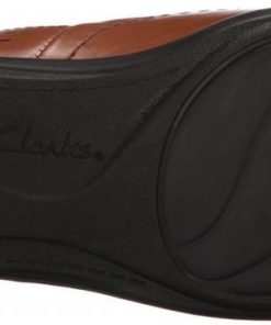 Clarks Women's Haydn Shipper Flat Tan Leather 5 B(M) Us 11 182290618541 3