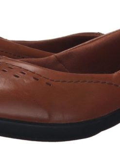 Clarks Women's Haydn Shipper Flat Tan Leather 5 B(M) Us 14 182290618541 6