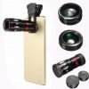 M.Way 4In1 10X Zoom Telephoto Fish Eye + Wide Angle + Micro Clip Lens For Iph.. 12 182290619098 0