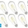 Hyperikon St64 Led Vintage Filament Bulb 5W (40W Equivalent) 500 Lumen 2700K ..