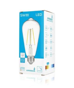 Hyperikon St64 Led Vintage Filament Bulb 5W (40W Equivalent) 500 Lumen 2700K .. 9 182290619511 1