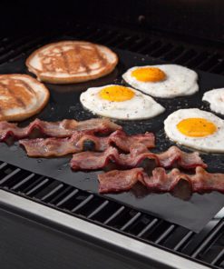 Bbq Grill Mat - Set Of 2 Pfoa Free Heavy Duty Nonstick Bbq Grilling Sheets - .. 17 182290619590 8