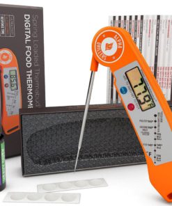 Alpha Grillers Instant Read Thermometer. Ultra Fast Digital Cooking Tool With.. 8 182290620018 1