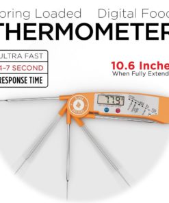 Alpha Grillers Instant Read Thermometer. Ultra Fast Digital Cooking Tool With.. 12 182290620018 5