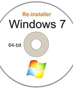 Windows 7 Ultimate 64-Bit Compatible Versions Re-Install Windows Factory Fres..