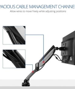 Fleximounts M01 Full Motion Lcd Arm Desk Monitor Mount For 10''-24'' Samsung/.. 12 182291163013 5